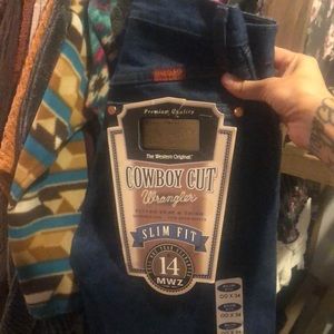 Wrangler high waisted jeans size 00